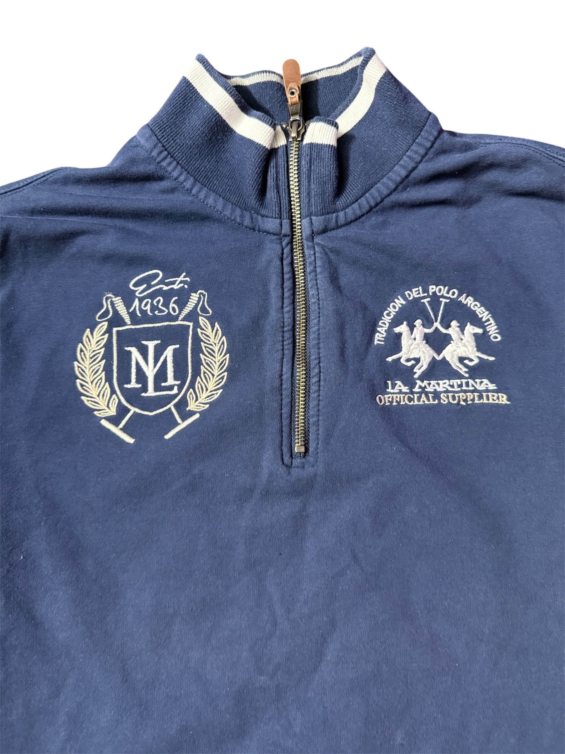 La Martina Half Zip (L)